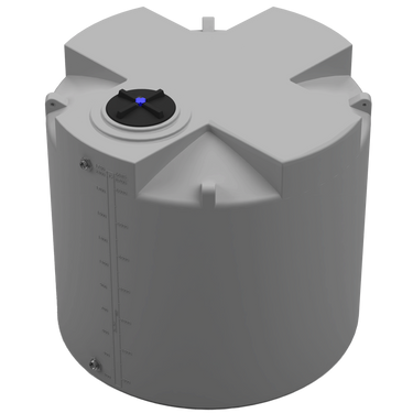 1750 GAL PROCHEM® PLUS POTABLE WATER TANK - LPE 1.0 FDA - GRAY - DIA 87
